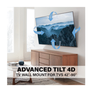 Support mural inclinable Advanced de Sanus pour téléviseur de 42 à 90 po